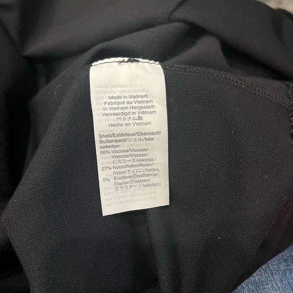 NWT J. Crew black sleeveless a-line dress with scoop neck for casual occasions - Picture 4 of 5